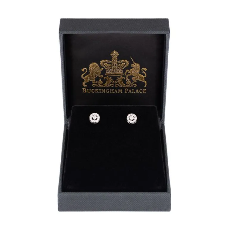 Diamante Stud Earrings