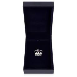 Platinum Jubilee Limited Edition Silver Brooch